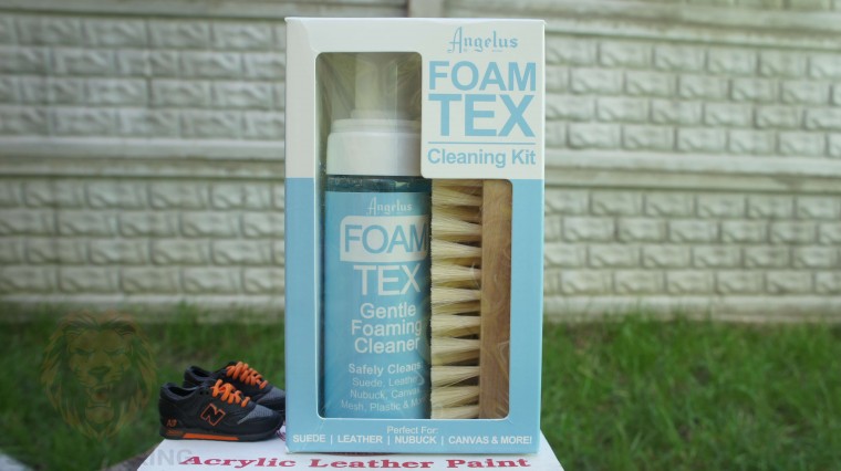 Набір для чищення взуття ANGELUS FOAM-TEX CLEANING KIT